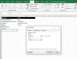 Creating A Drop Down List In Excel - Macrosinexcel.com